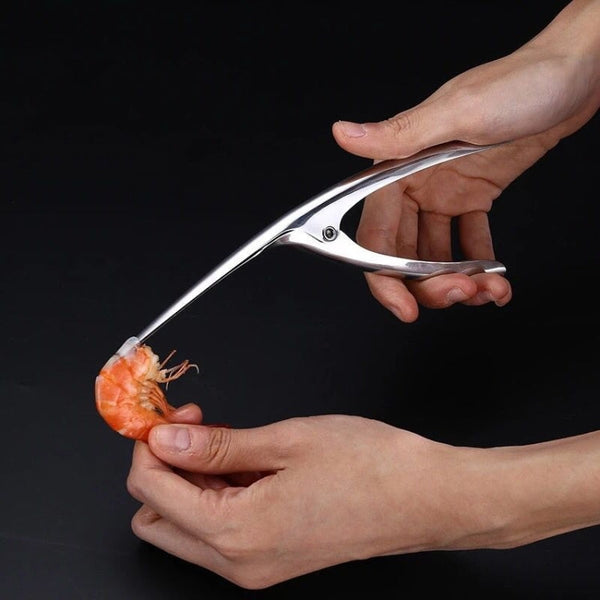 304 Stainless Steel Shrimp Shelling Tool Seafood Shell Remover Kitchen Gadgets