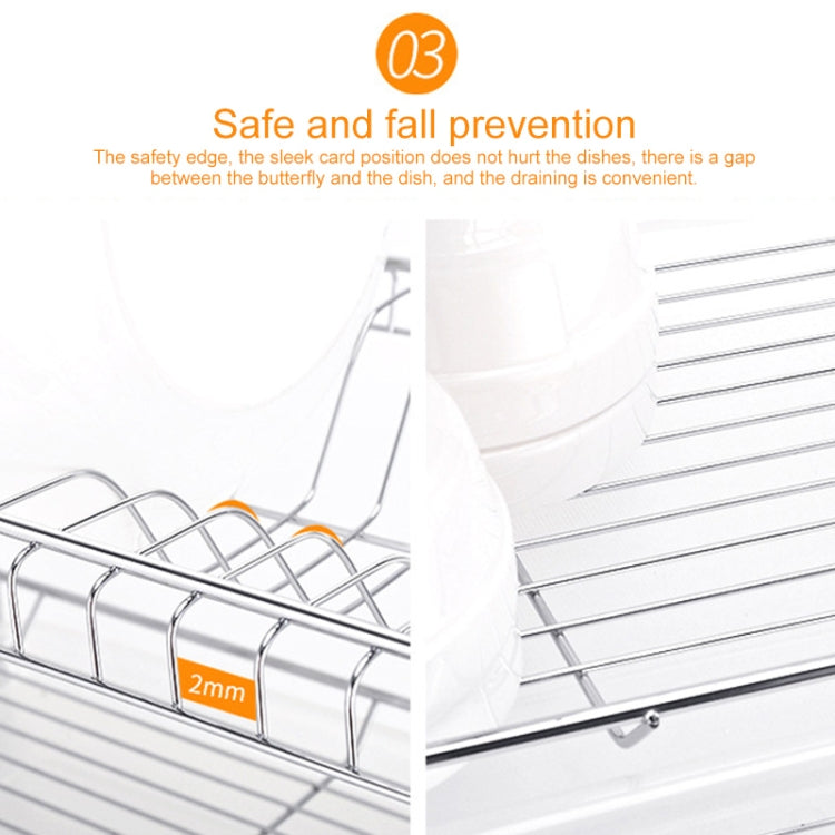 Multi-function Kitchen Stainless Steel Double Diskes Rack Hanging Knife Chopping Block Holder, Knife Chopping Block Holder