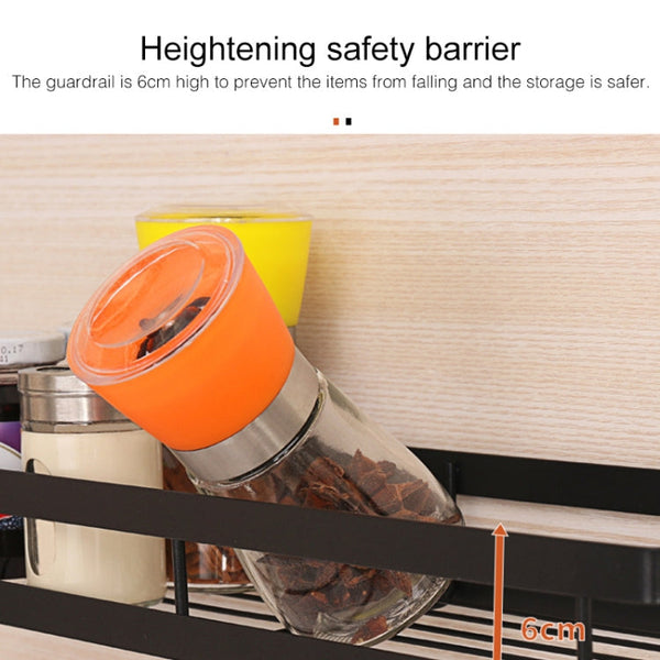 Stainless Steel Wall-mounted Kitchen Rack Double Cage Chopsticks Canister Holder, Chopsticks Canister Holder