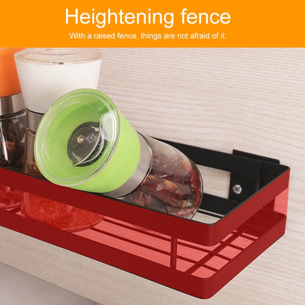 40cm Kitchen Punch-free Wall Mount Seasoning Storage Rack