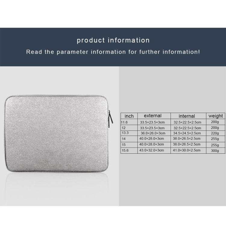 For 13.3 inch and Below Universal Oxford Cloth Business Inner Package Laptop Tablet Bag, 13.3 inch Black, 13.3 inch Pink, 13.3 inch Grey, 13.3 inch NavyBlue, 13.3 inch Dark Gray