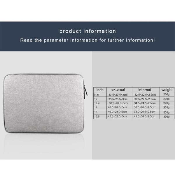 For 13.3 inch and Below Universal Oxford Cloth Business Inner Package Laptop Tablet Bag, 13.3 inch Black, 13.3 inch Pink, 13.3 inch Grey, 13.3 inch NavyBlue, 13.3 inch Dark Gray