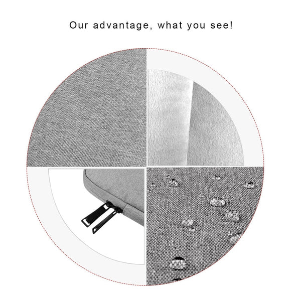 For 13.3 inch and Below Universal Oxford Cloth Business Inner Package Laptop Tablet Bag, 13.3 inch Black, 13.3 inch Pink, 13.3 inch Grey, 13.3 inch NavyBlue, 13.3 inch Dark Gray