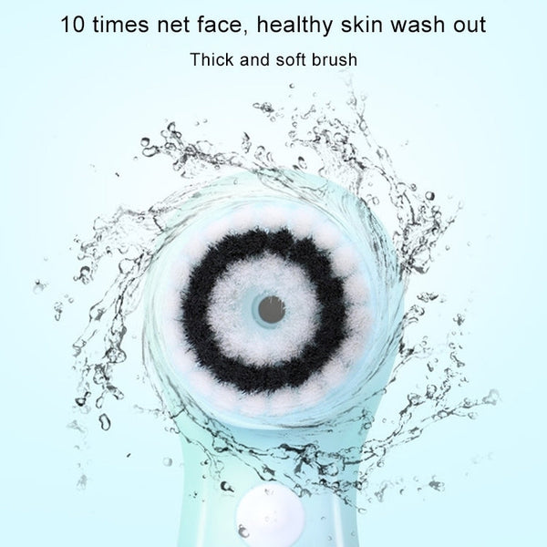 1.2W USB Charging Electronic Cleaning Face Beauty Instrument Pores Nose Blackhead Facial Cleansing Brush