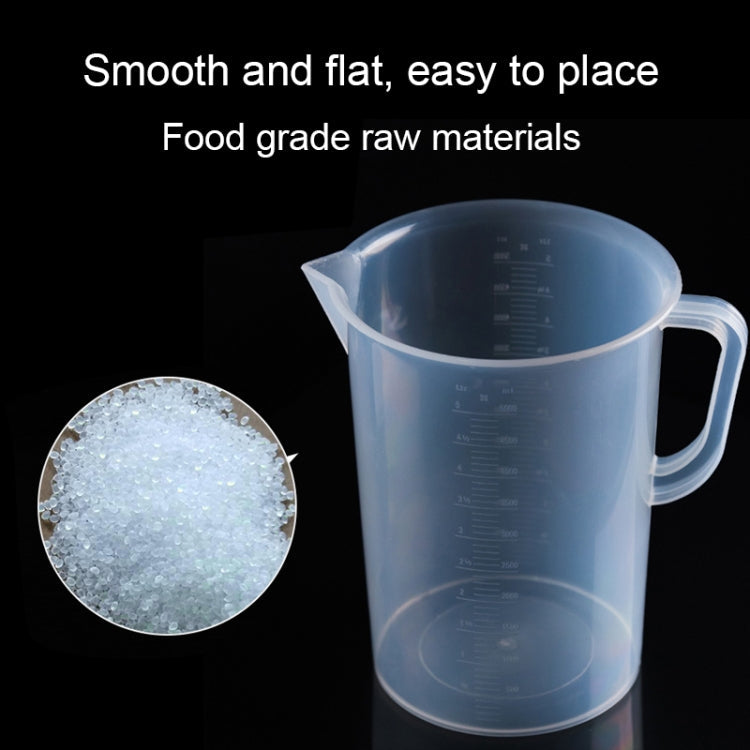 5000ml Food Grade PP Plastic Flask Digital Measuring Cup Cylinder Scale Measure Glass Lab Laboratory Tools, 5000ml