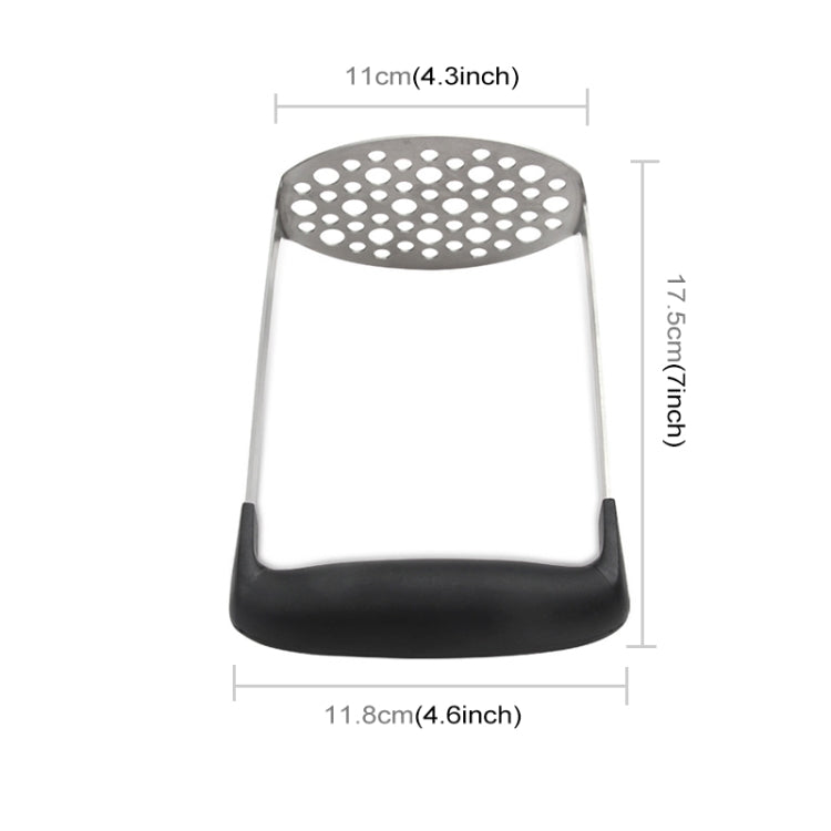Stainless Steel Manual Pumpkin Potato Ricer Masher with Broad and Ergonomic Horizontal Handle