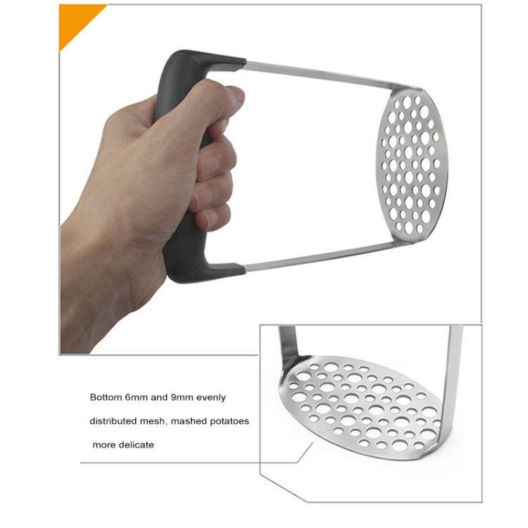 Stainless Steel Manual Pumpkin Potato Ricer Masher with Broad and Ergonomic Horizontal Handle