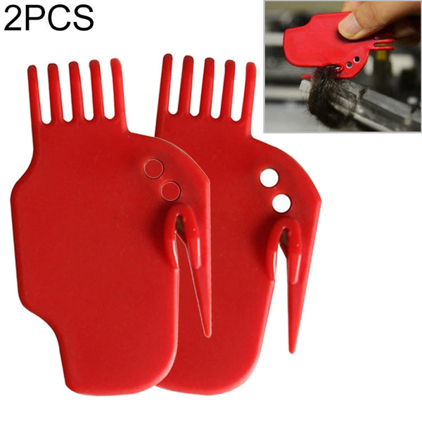 2 PCS Universal Sweeping Robot Accessories Flat Brush Cleaner for iRobot Roomba