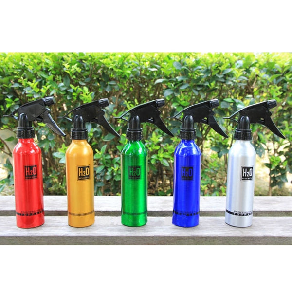 Aluminum Mini Spray Clear Bottle Container Refillable Water Spray Bottle Kettle Sprayer Watering Gardening Supplies, Capacity: 300ml, Random Color Delivery