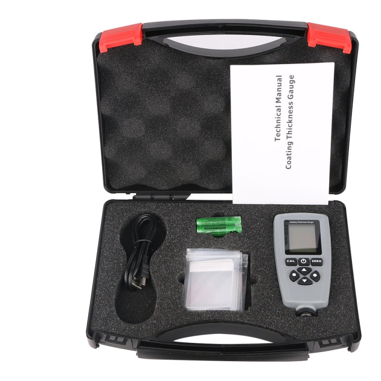 RZEC770 LCD Display Coating Paint Thickness Gauge Meter Tools