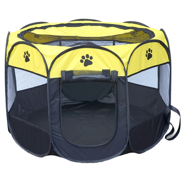 Fashion Oxford Cloth Waterproof Dog Tent Foldable Octagonal Outdoor Pet Fence, S, Size: 73 x 73 x 43cm
