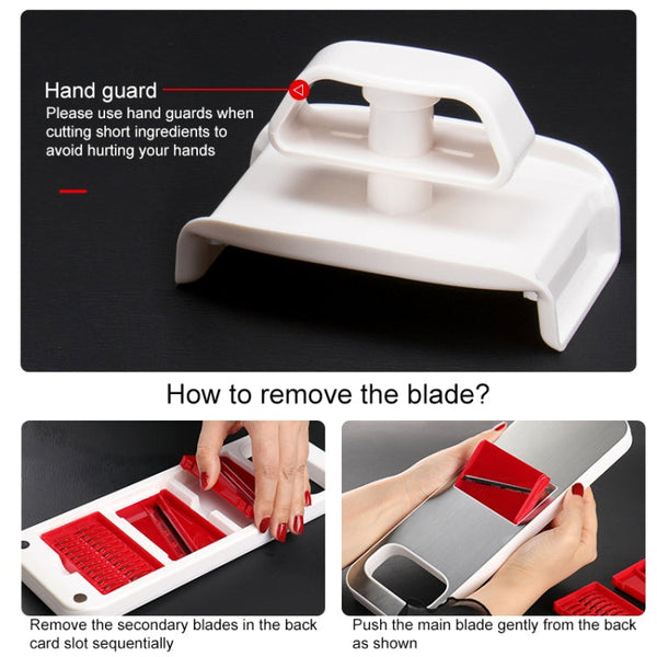 C321 Multifunctional Household Kitchen Stainless Steel Vegetables Cutter Potato Grater, C321