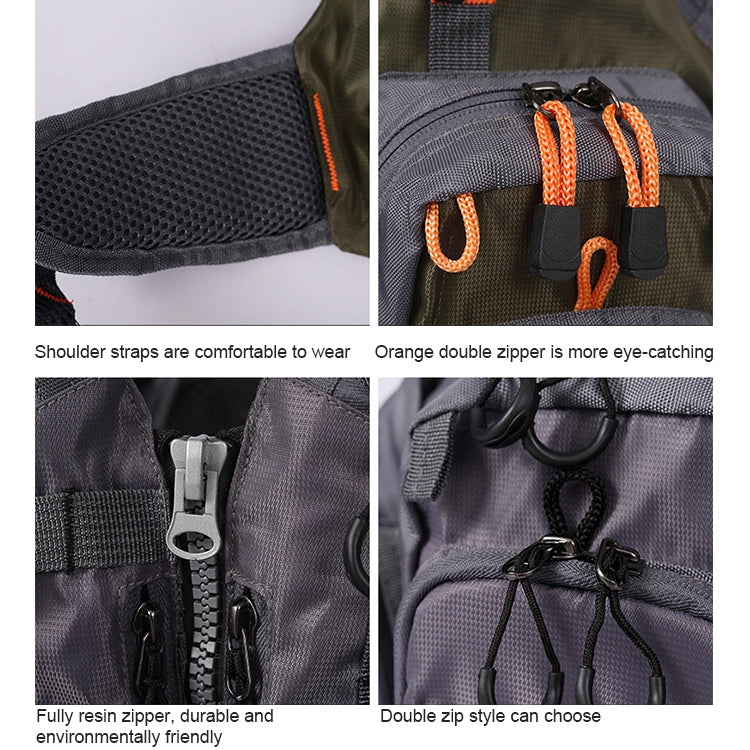 MANNER Outdoor Multifunctional Fishing Life Vest Swimming Life Jacket