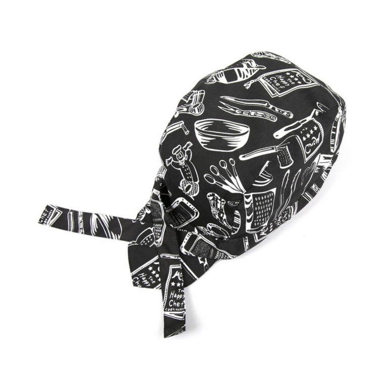 Simple Style Unisex Chef Waiter Work Cap Pirate Hat Turban Cap, Turban Cap 2, Turban Cap Red, Turban Cap Black, Turban Cap stripe, Turban Cap1