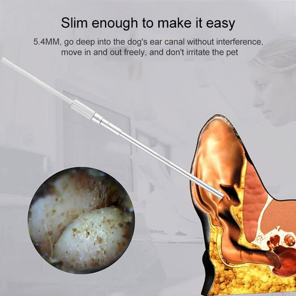 Supereyes Y003 Pet Ear Canal Nasal Cavity Waterproof Electronic Digital Endoscope