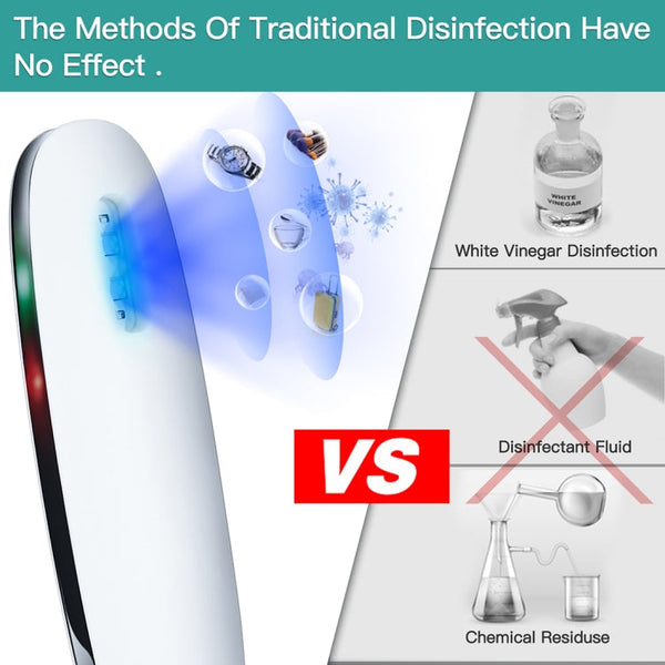 Portable UVC LED Light Sterilizer Disinfection Stick Lamp