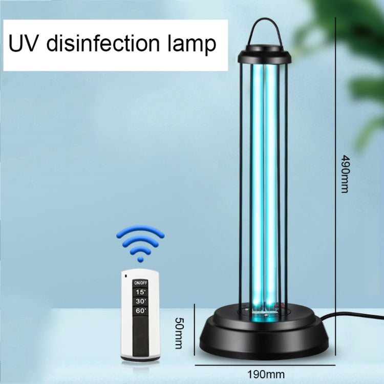 38W Desktop UV Light Lamp Disinfection Anti-virus Sterilization Lamp Bar Strip with Remote Control, 3 Pin CN Plug, 38W CN Plug
