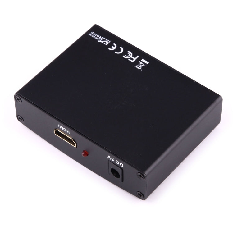 1080P HD HDMI to YPbPr Video and R/L Audio Adapter Converter, HDMI to YPbPr+R/L