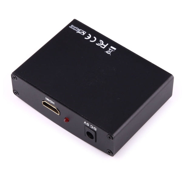 1080P HD HDMI to YPbPr Video and R/L Audio Adapter Converter, HDMI to YPbPr+R/L