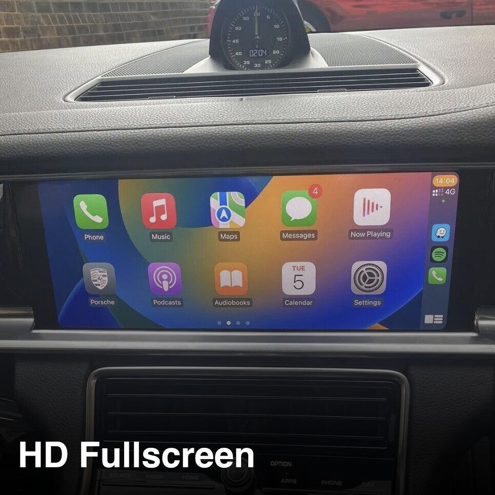 Porsche PCM5 - Apple CarPlay/Android Auto Activation