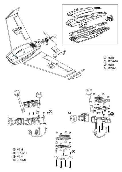 HEE Wing F-01 Ultra Delta Wing 690mm EPP RC Airplane