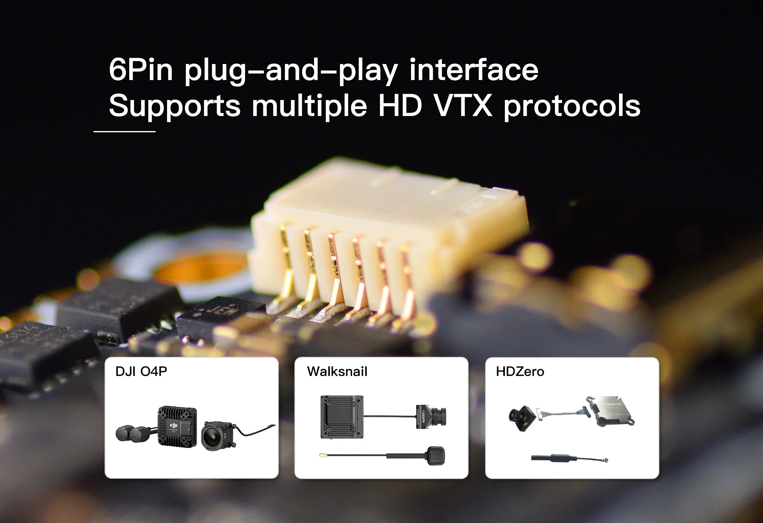 Hummingbird 255 AIO Flight Controller AT32F435 AM32 50A 3-6S