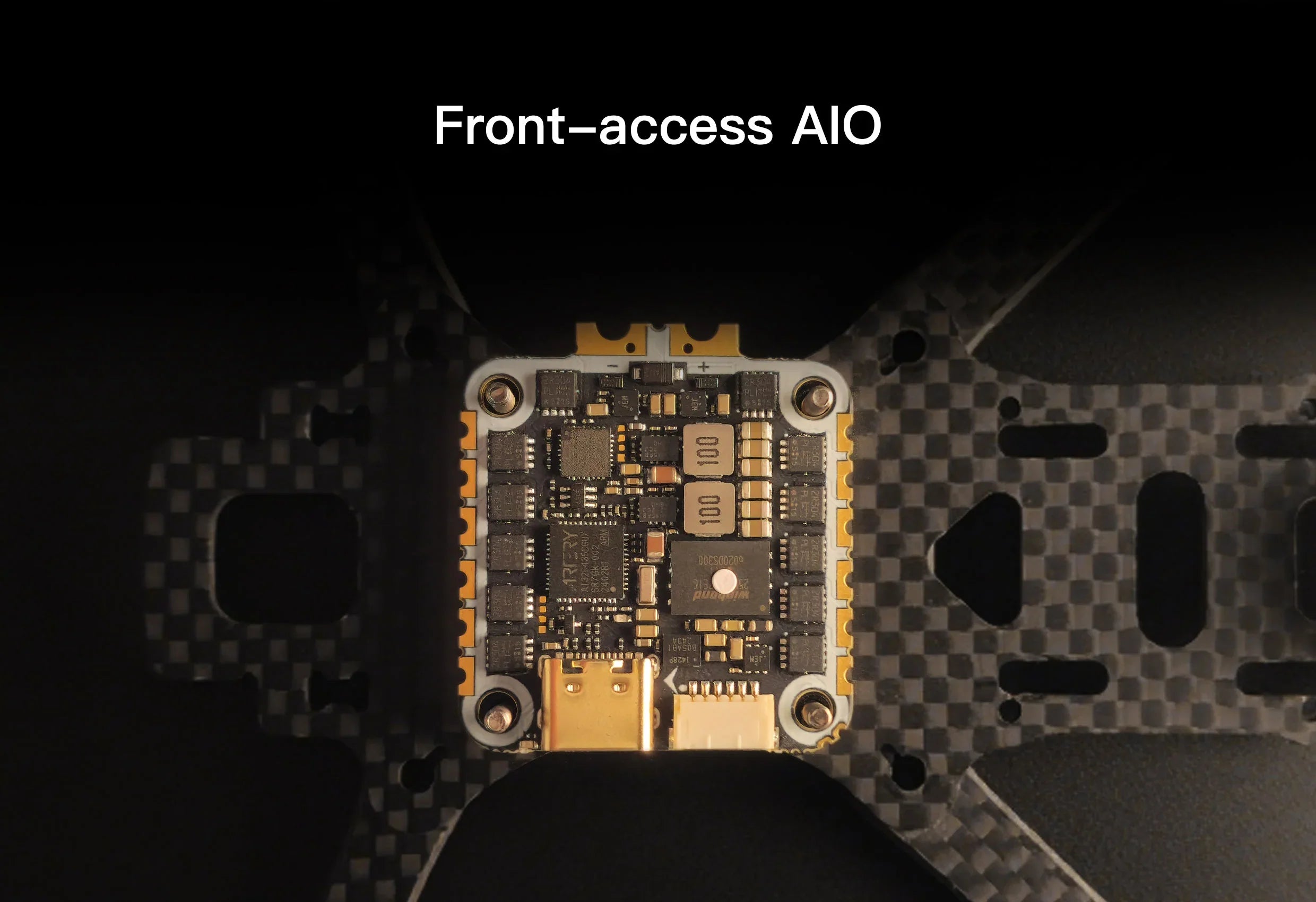 Hummingbird 255 AIO Flight Controller AT32F435 AM32 50A 3-6S