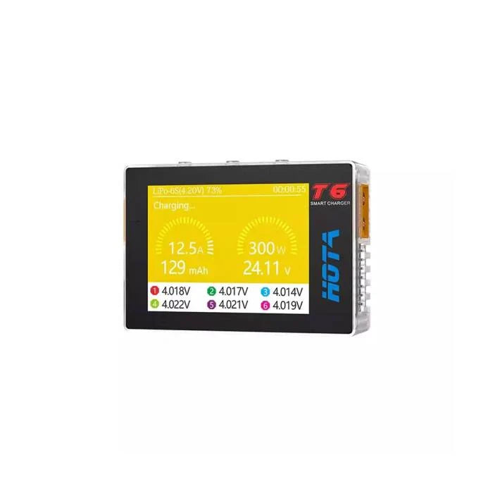 HOTA T6 DC 300W PD 90W 15A 1-6S LiPo Battery Charger