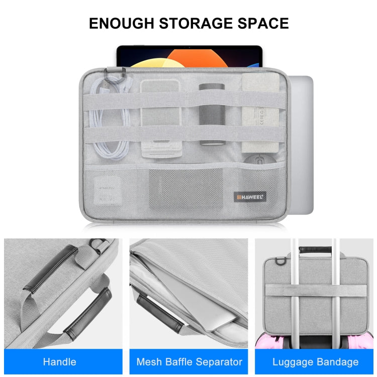 HAWEEL 13.0 inch-14.0 inch Briefcase Crossbody Laptop Bag For Macbook, Lenovo Thinkpad, ASUS, HP