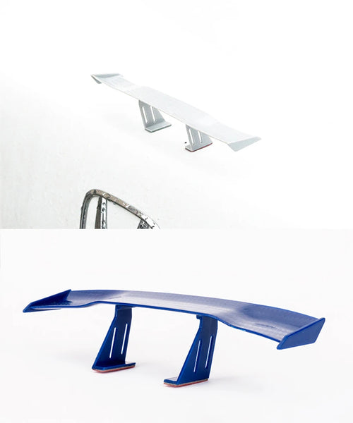 GT Style Carbon Look Car Rear Spoiler Mini Wing Small Model Decoration Auto Accessories Car styling Black Blue Red White Grey