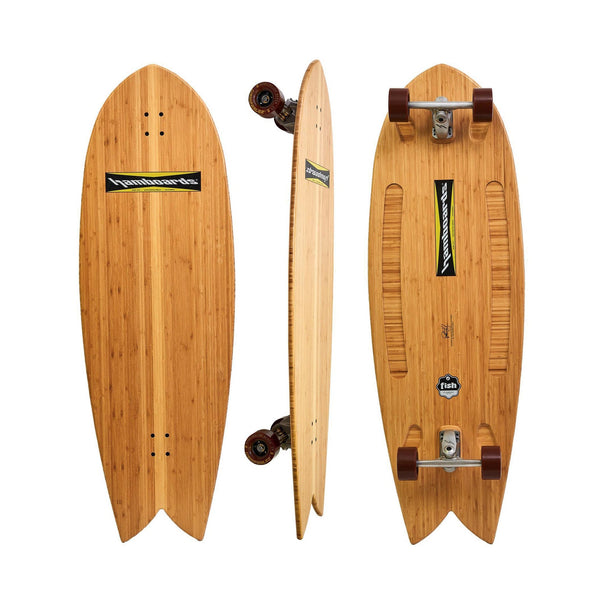 Hamboards - 4'5" The Fish - Bamboo