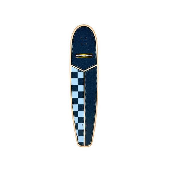Hamboards - 45" The Huntington Hop - Navy/Light Blue Checkers - Deck Only