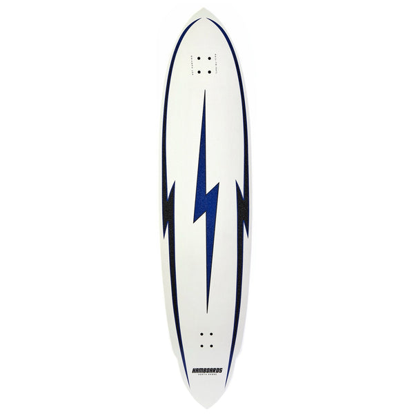 Hamboards - 5'7'' The Pinger - North Shore White - Deck Only