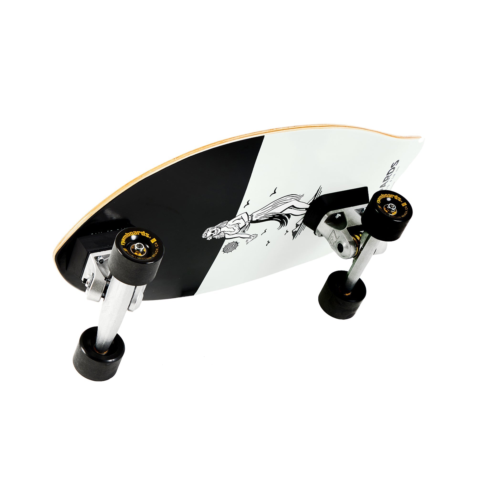 Hamboards - 26" The OC Twisted Fin - Hula Tan