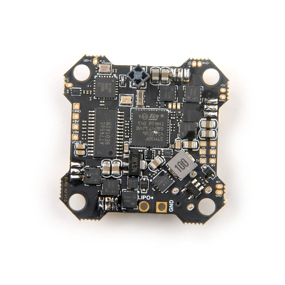 Happymodel ELRS X2 AIO Flight Controller (F4, ELRS 2.4Ghz, 12A, 2-4S)