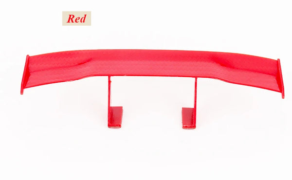 GT Style Carbon Look Car Rear Spoiler Mini Wing Small Model Decoration Auto Accessories Car styling Black Blue Red White Grey