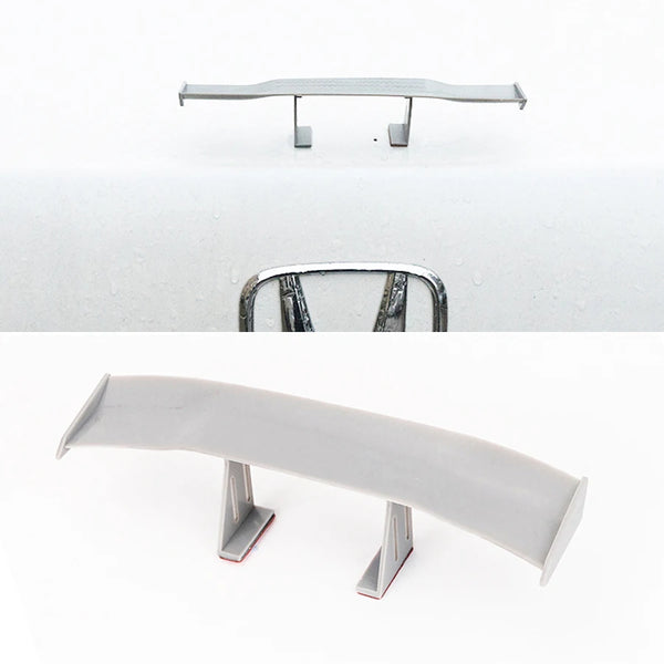 GT Style Carbon Look Car Rear Spoiler Mini Wing Small Model Decoration Auto Accessories Car styling Black Blue Red White Grey