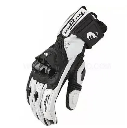 Lionstar Touch Screen Leather Motorcycle Gloves