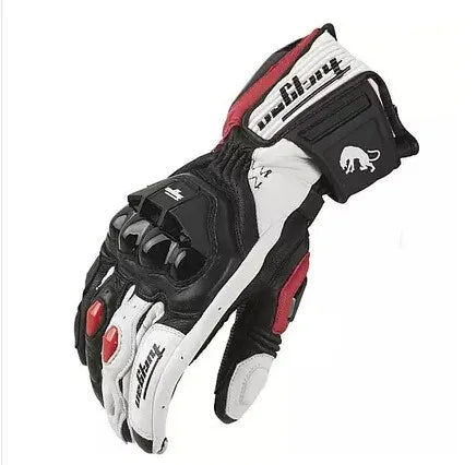 Lionstar Touch Screen Leather Motorcycle Gloves