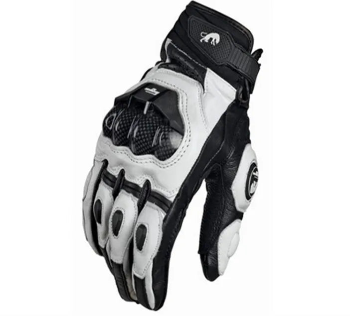 Lionstar Touch Screen Leather Motorcycle Gloves