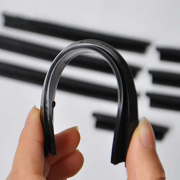 8pcs/set Car Door Side Edge Protector Strip Auto SUV Scrape Guard Bumper Handle Protective Cover Sticker Universal Auto Decal