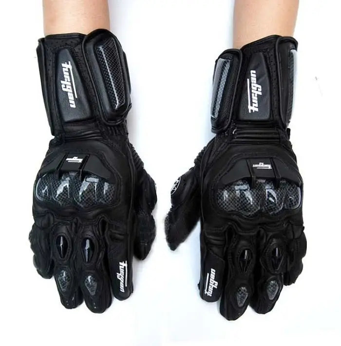 Lionstar Touch Screen Leather Motorcycle Gloves