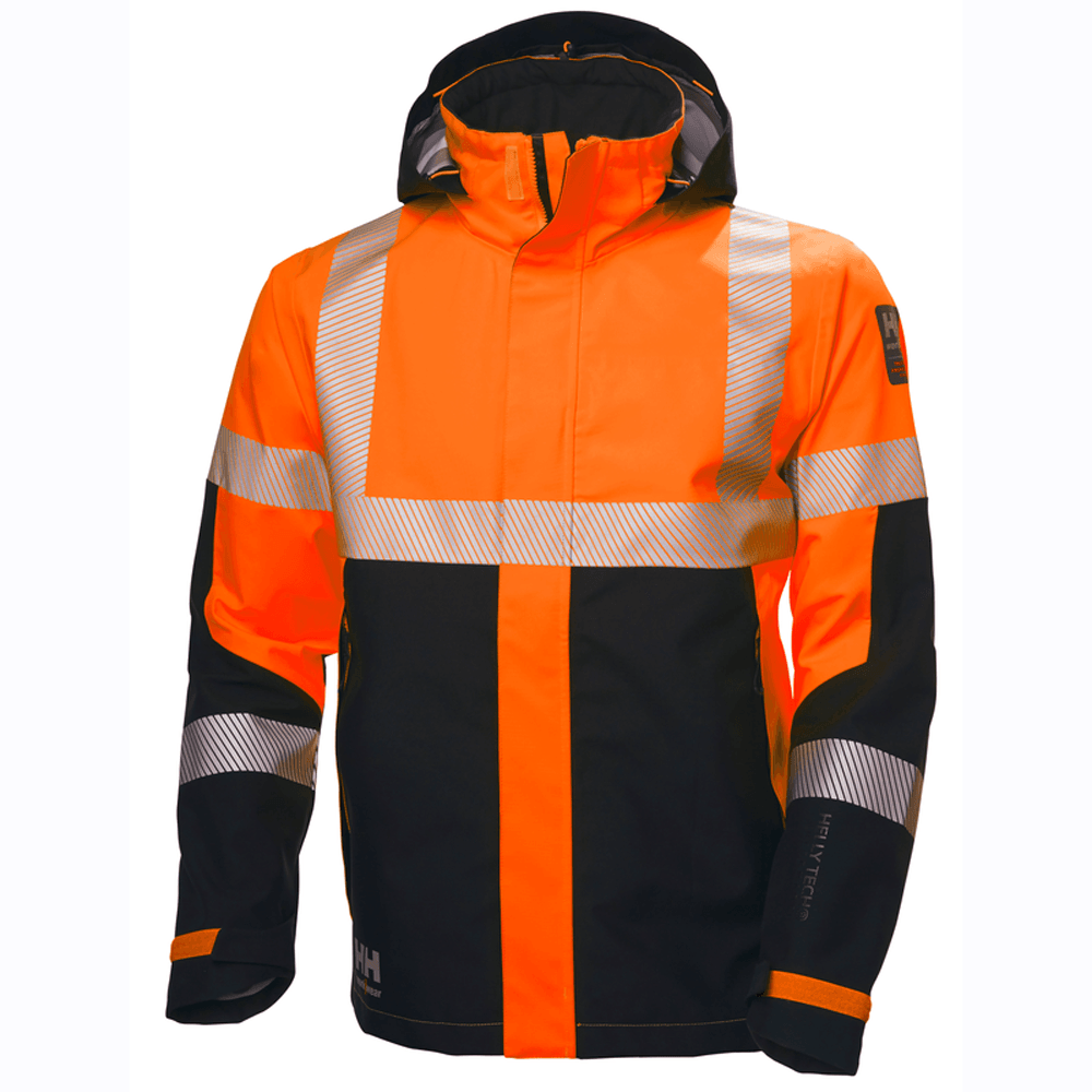 Helly Hansen 71172 ICU Hi-Vis 3 Layer Waterproof Shell Jacket