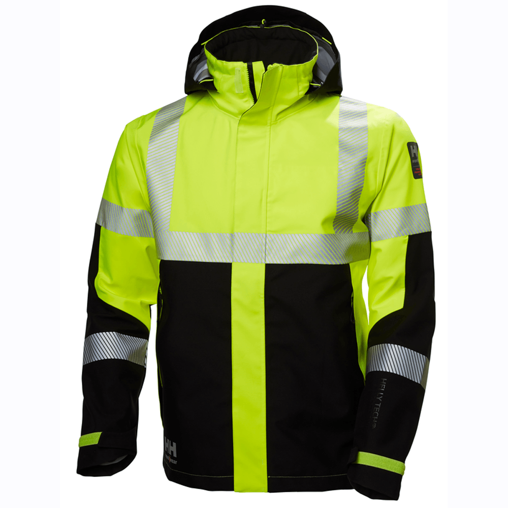 Helly Hansen 71172 ICU Hi-Vis 3 Layer Waterproof Shell Jacket