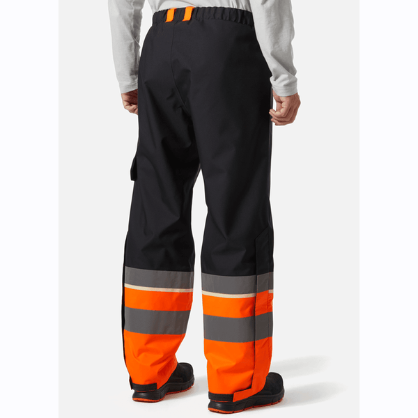 Helly Hansen 71186 Hi-Vis UC-ME Waterproof Over Shell Pants Trousers, Class 1