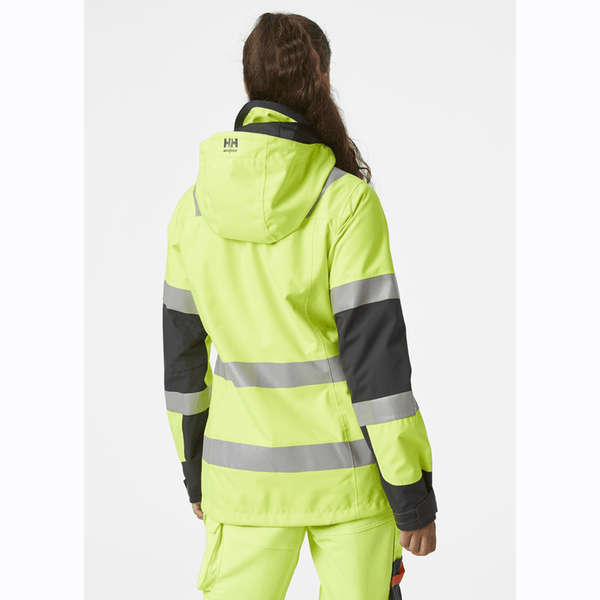 Helly Hansen 71294 Women's Luna Hi-Vis Waterproof Shell Jacket