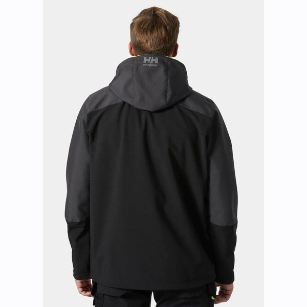 Helly Hansen 74290 Oxford Softshell Hooded Work Jacket