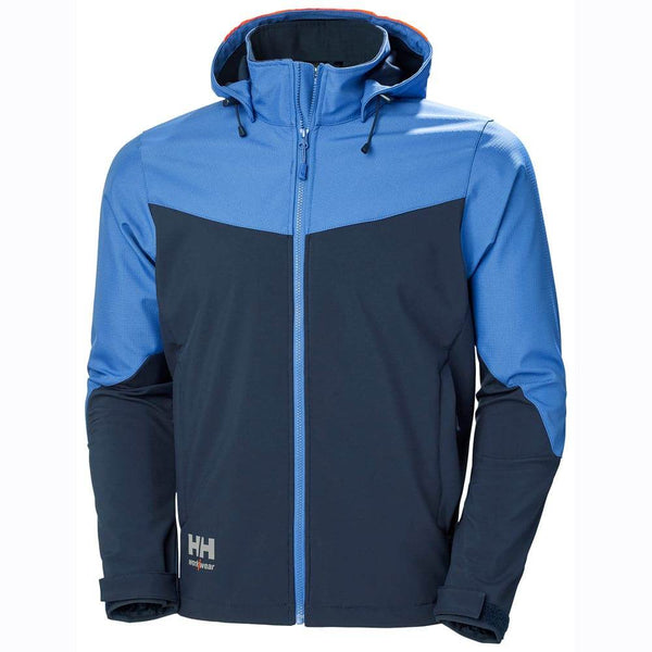 Helly Hansen 74290 Oxford Softshell Hooded Work Jacket