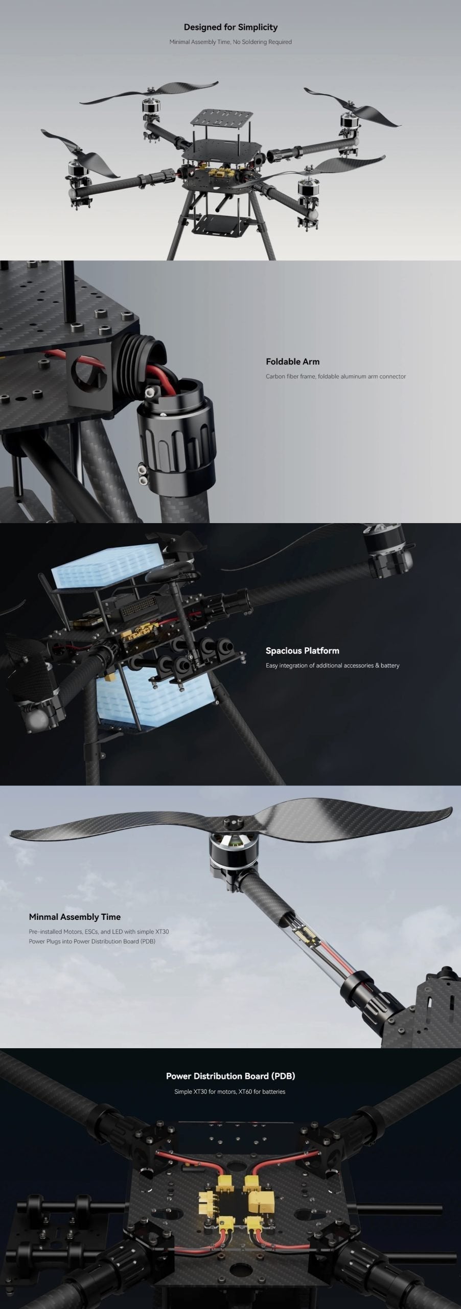 Holybro X650 V2 Quadcopter Frame Kit