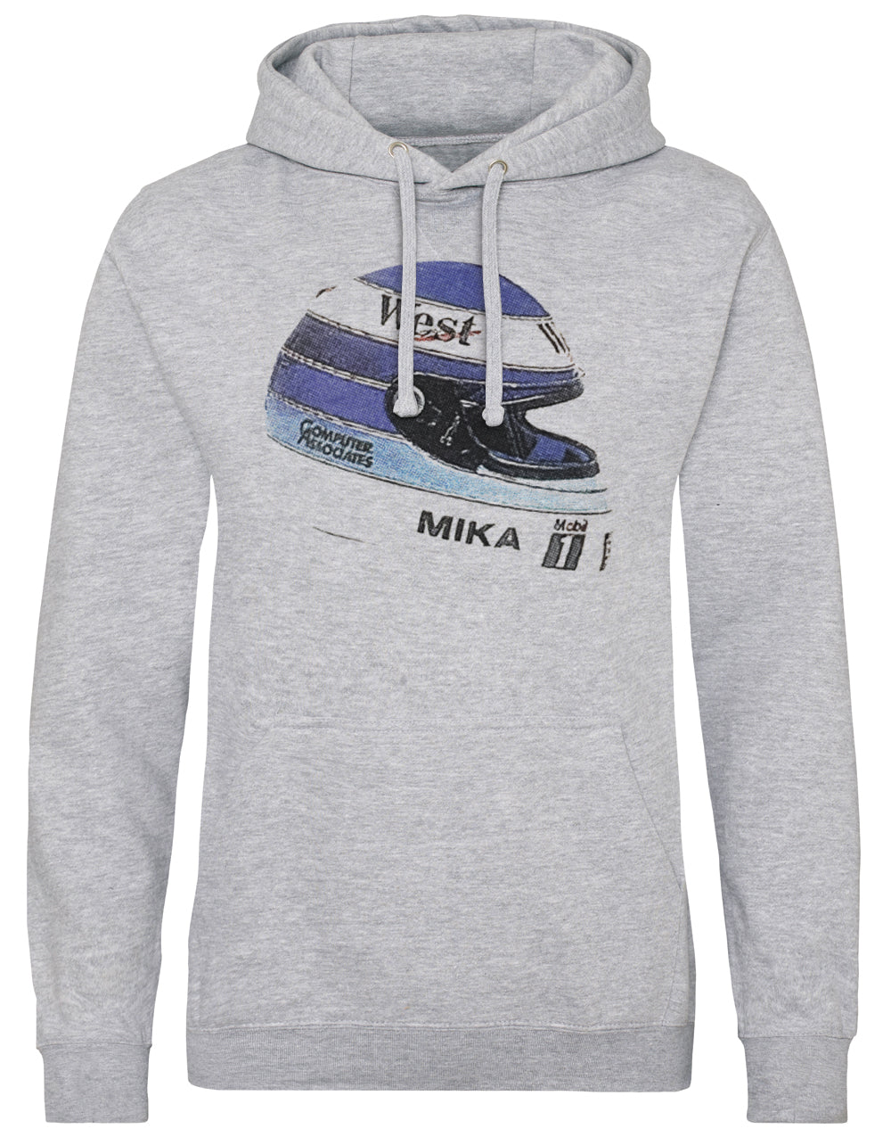 Mika Hakkinen Race Helmet Hoodie
